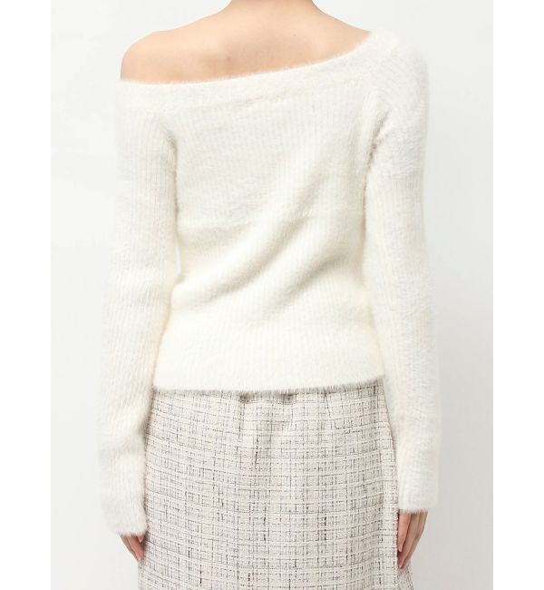 RESEXXY「ミニシャギーワンショルニットトップス」|ニット・セーター|