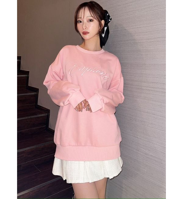 RESEXXY「エンブロイダリーロゴスウェットトップス」|スウェット・ジャージ|