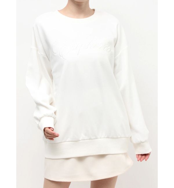 RESEXXY「エンブロイダリーロゴスウェットトップス」|スウェット・ジャージ|