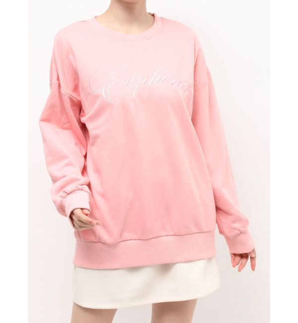 RESEXXY「エンブロイダリーロゴスウェットトップス」|スウェット・ジャージ|