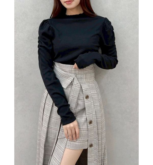 dazzlin「パンツレイヤードプリーツスカート」|スカート|