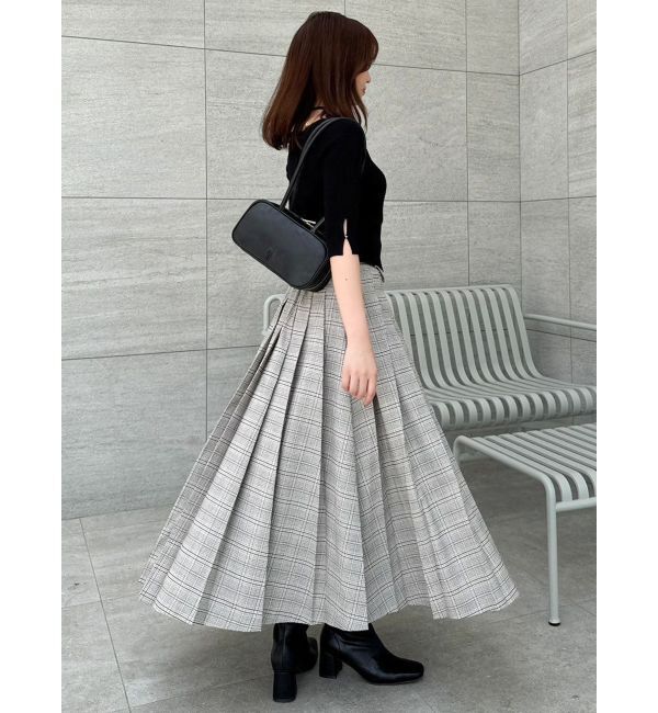 dazzlin「パンツレイヤードプリーツスカート」|スカート|