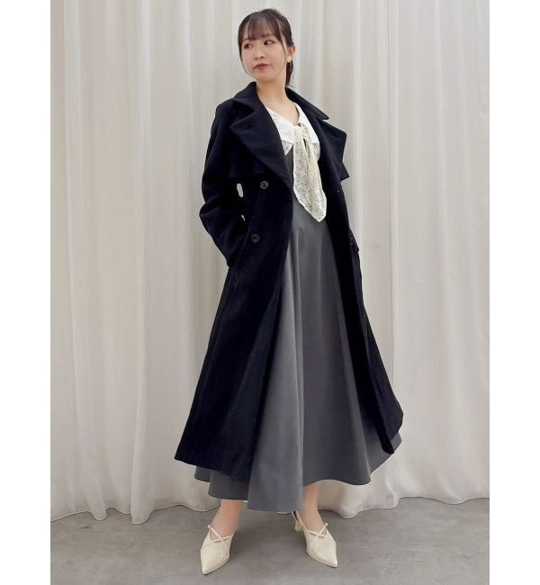 dazzlin「スカーフリボンフレアワンピース」|ワンピース|