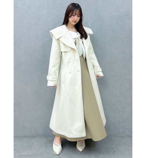 dazzlin「スカーフリボンフレアワンピース」|ワンピース|