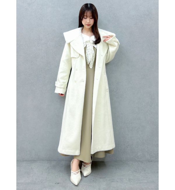 dazzlin「スカーフリボンフレアワンピース」|ワンピース|