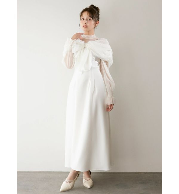 dazzlin「【追加生産分】ビッグリボンドレス」|ドレス|