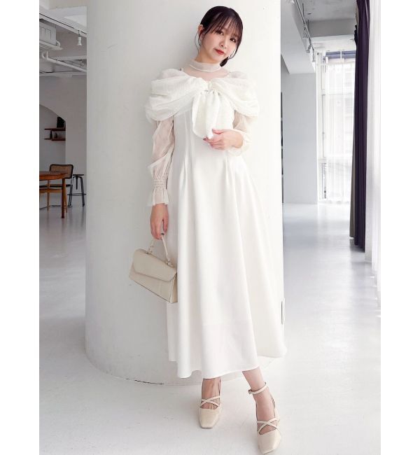 dazzlin「【追加生産分】ビッグリボンドレス」|ドレス|