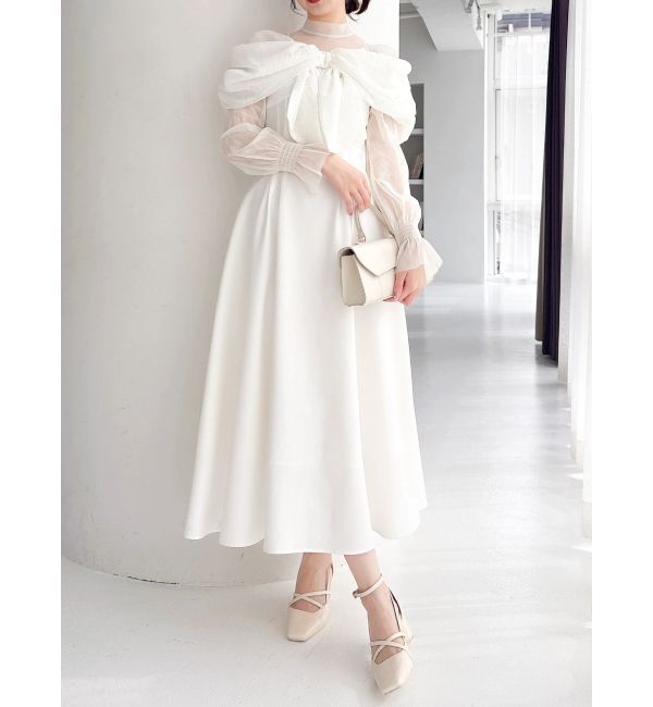 dazzlin「【追加生産分】ビッグリボンドレス」|ドレス|