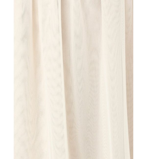 dazzlin「サテンパイピングシアーアシメティアードチュールスカート」|スカート|