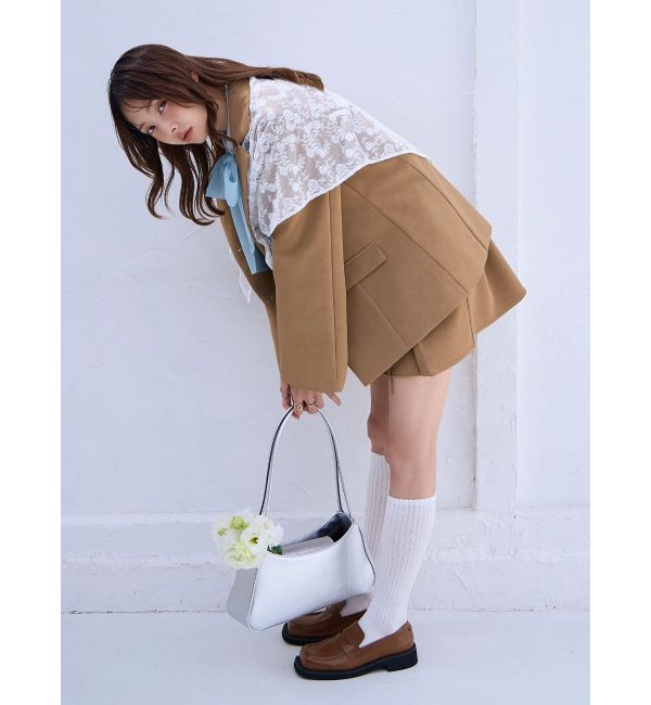 dazzlin「サイドリボンスカパン」|スカート|