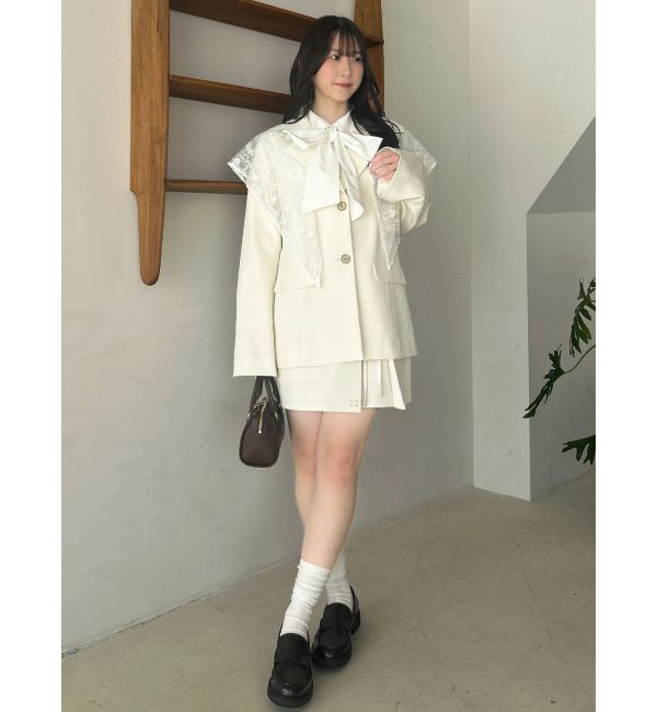 dazzlin「サイドリボンスカパン」|スカート|