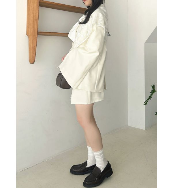 dazzlin「サイドリボンスカパン」|スカート|