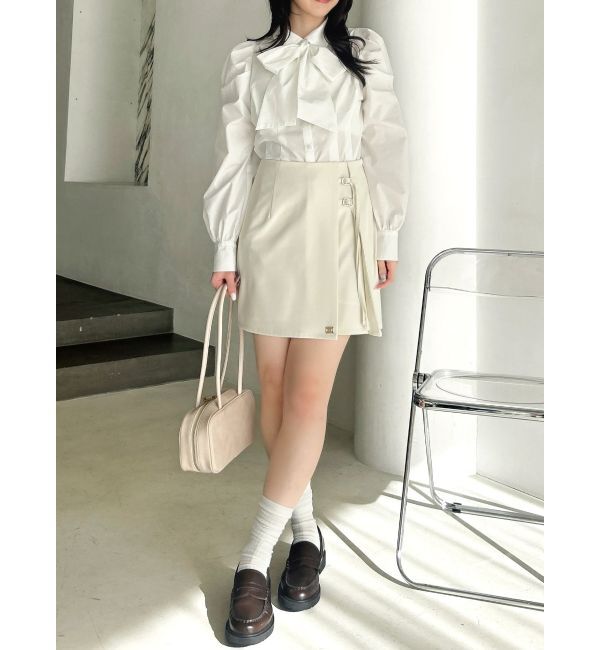 dazzlin「サイドリボンスカパン」|スカート|