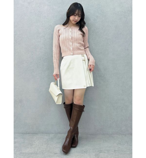 dazzlin「サイドリボンスカパン」|スカート|