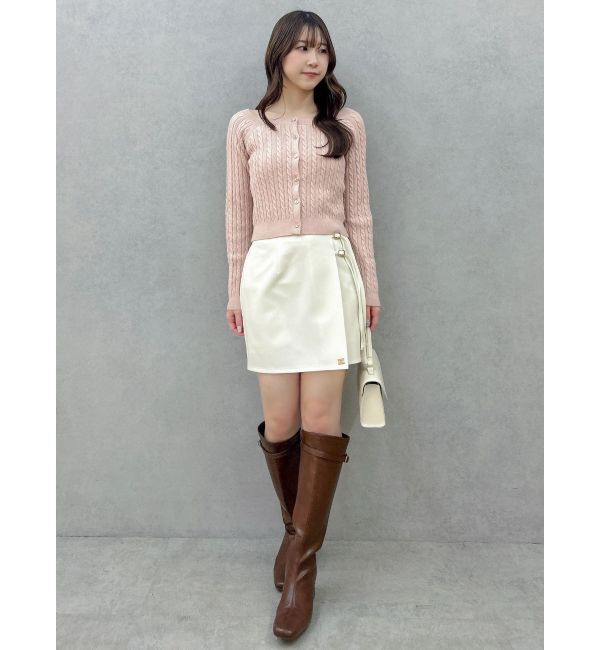 dazzlin「サイドリボンスカパン」|スカート|