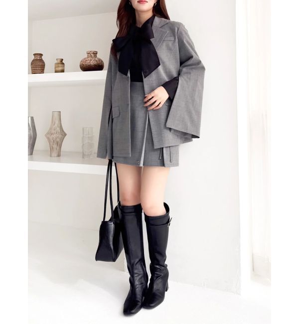 dazzlin「サイドリボンスカパン」|スカート|