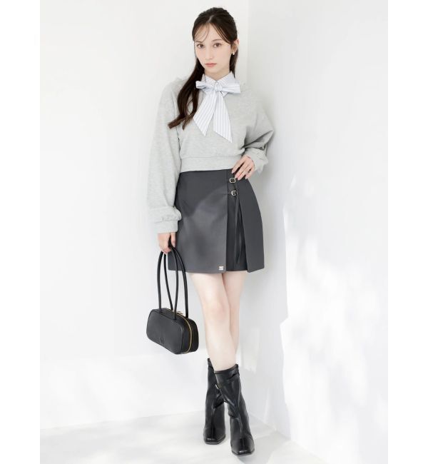 dazzlin「サイドリボンスカパン」|スカート|