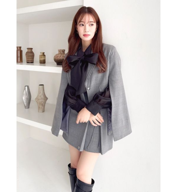 dazzlin「サイドリボンスカパン」|スカート|