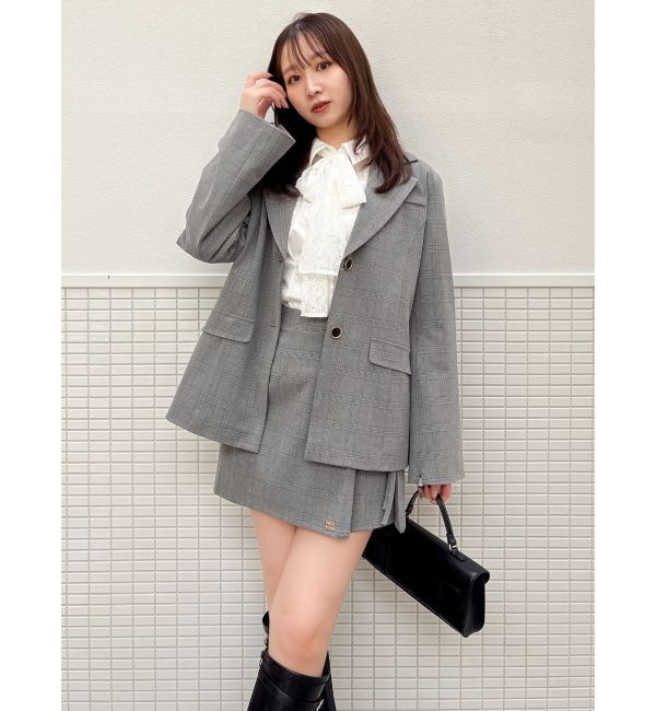 dazzlin「サイドリボンスカパン」|スカート|