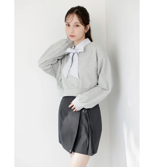 dazzlin「サイドリボンスカパン」|スカート|