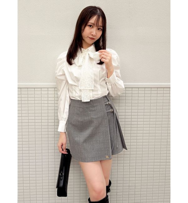 dazzlin「サイドリボンスカパン」|スカート|