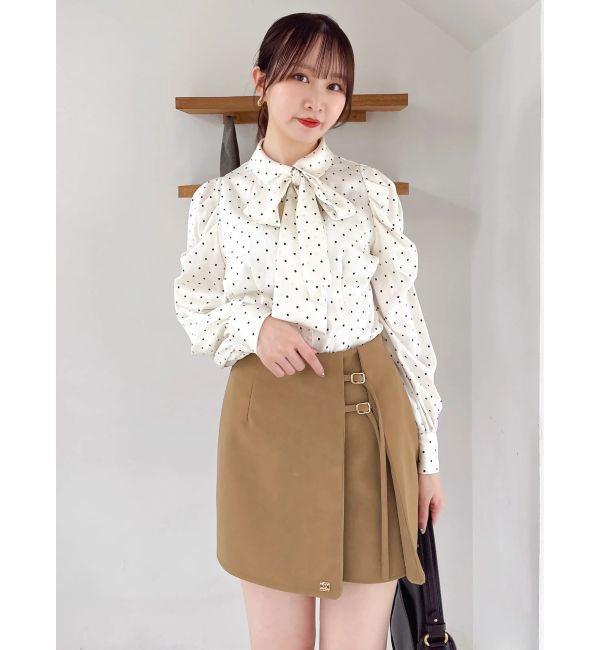 dazzlin「サイドリボンスカパン」|スカート|