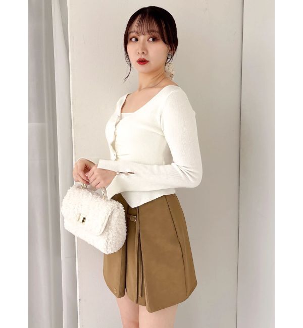 dazzlin「サイドリボンスカパン」|スカート|