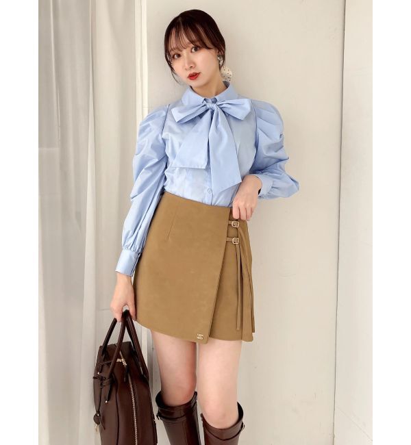 dazzlin「サイドリボンスカパン」|スカート|