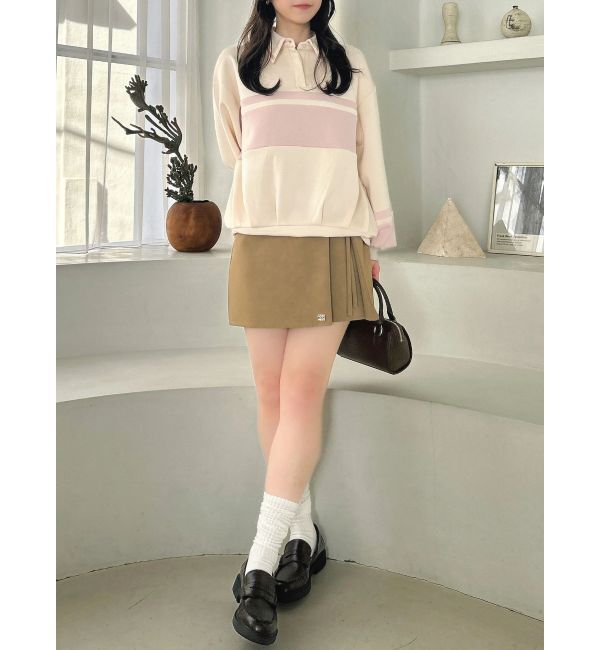 dazzlin「サイドリボンスカパン」|スカート|