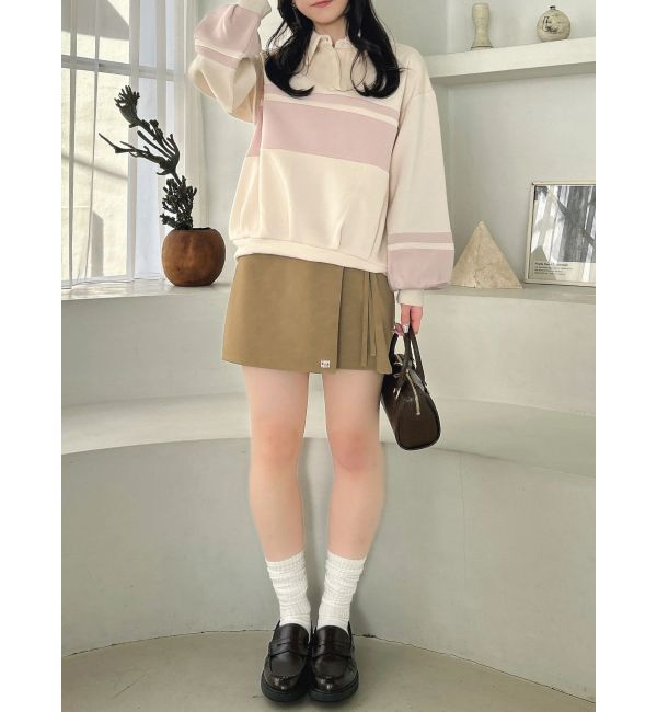 dazzlin「サイドリボンスカパン」|スカート|