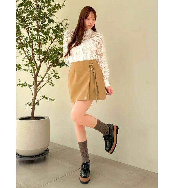 dazzlin「サイドリボンスカパン」|スカート|