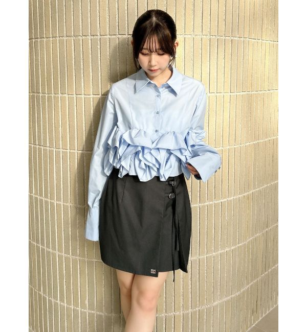 dazzlin「サイドリボンスカパン」|スカート|