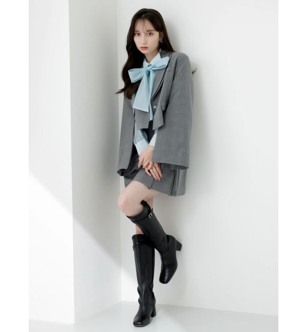 dazzlin「サイドリボンスカパン」|スカート|