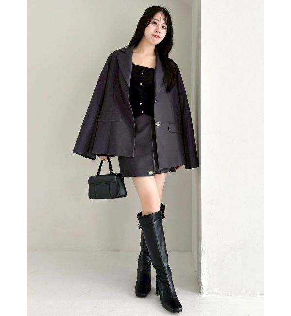 dazzlin「サイドリボンスカパン」|スカート|