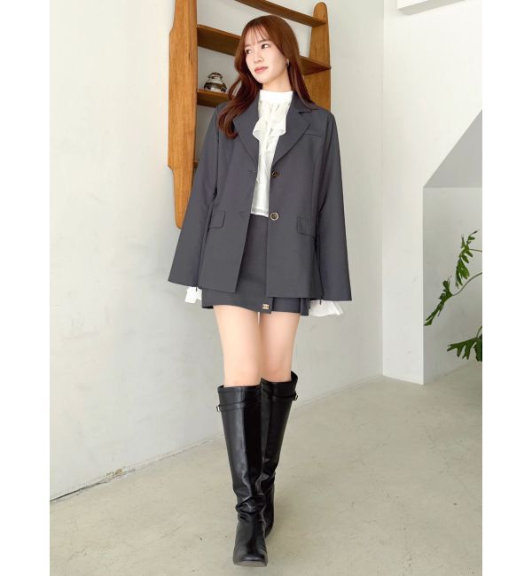 dazzlin「サイドリボンスカパン」|スカート|