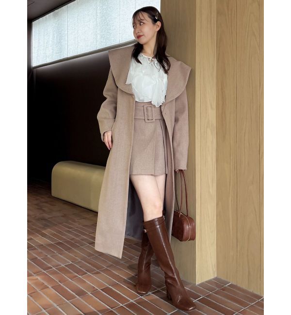 dazzlin「シアーウェーブフリルブラウス」|シャツ・ブラウス|