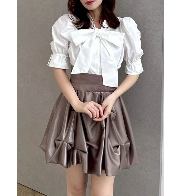 dazzlin「バルーンミニスカート」|スカート|