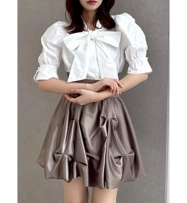 dazzlin「バルーンミニスカート」|スカート|