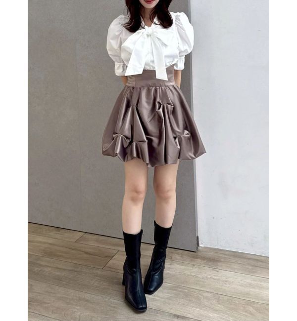 dazzlin「バルーンミニスカート」|スカート|