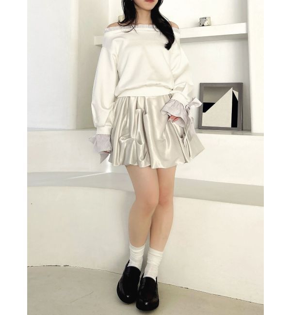 dazzlin「バルーンミニスカート」|スカート|