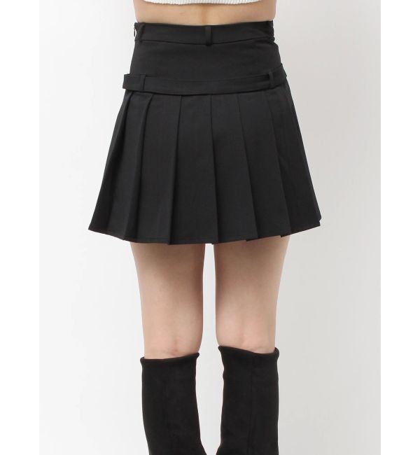 EMODA「ベルトプリーツスカート」|スカート|