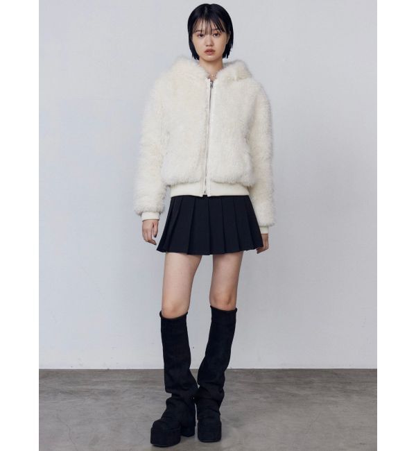 EMODA「ベルトプリーツスカート」|スカート|