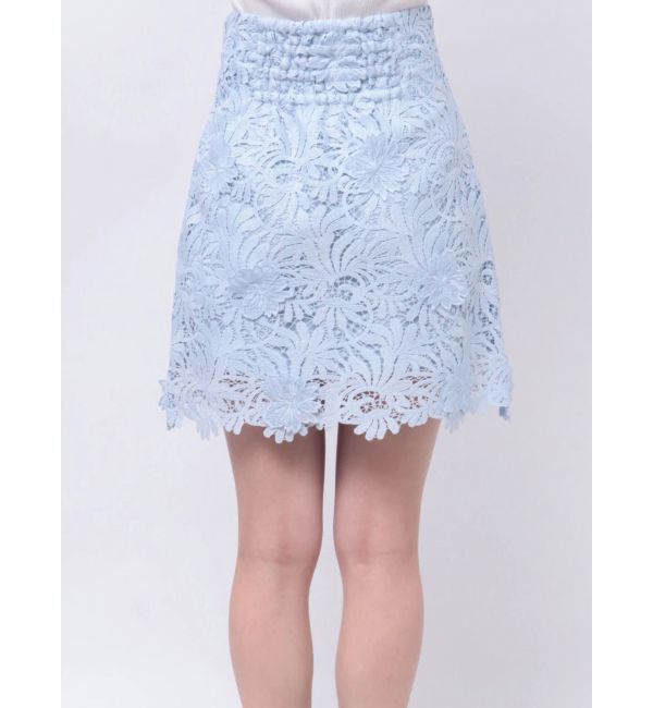 MERCURYDUO「3Dスカラップレースミニスカート」|スカート|