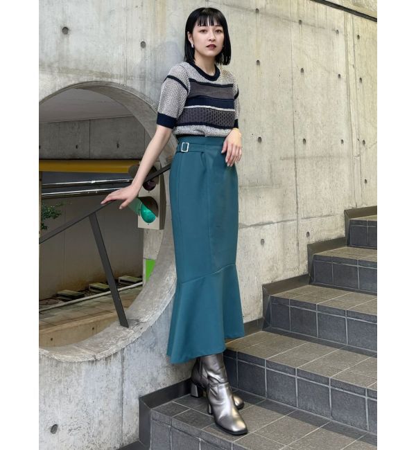 MURUA「サイドベルトマーメイドスカート」|スカート|