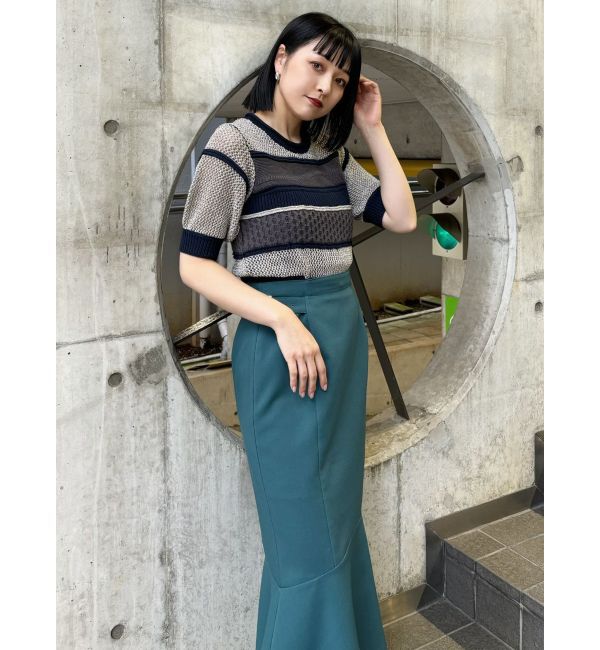 MURUA「サイドベルトマーメイドスカート」|スカート|
