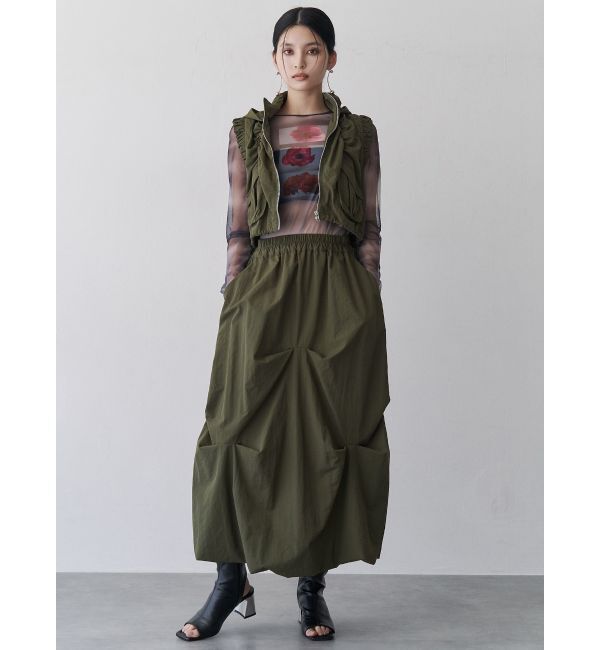 MURUA「バルーンタックスカート【セットアップ着用可】」|スカート|