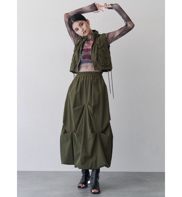 MURUA「バルーンタックスカート【セットアップ着用可】」|スカート|