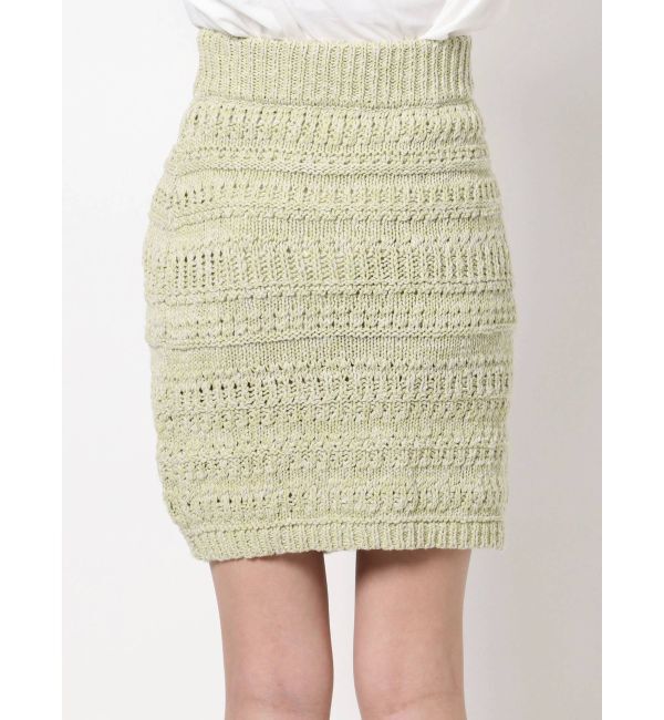 Ungrid「ニットラップミニスカート」|スカート|