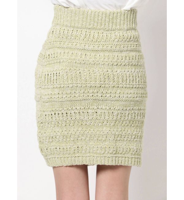 Ungrid「ニットラップミニスカート」|スカート|
