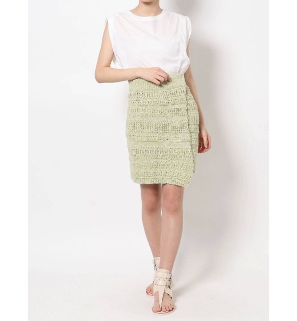 Ungrid「ニットラップミニスカート」|スカート|